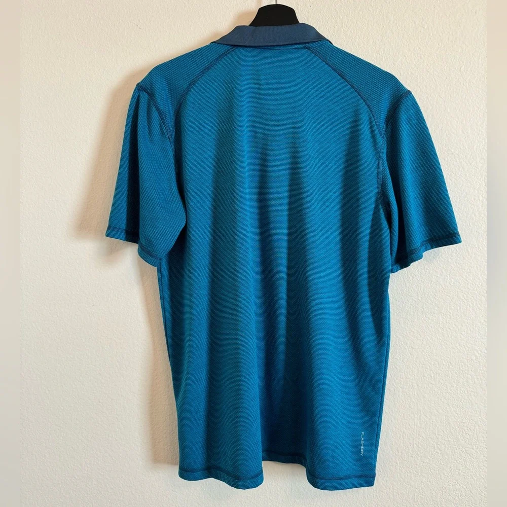 THE NORTH FACE Short Sleeve FlashDry Polo Men's Large Blue